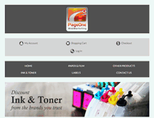 Tablet Screenshot of pageonewebmarketing.com